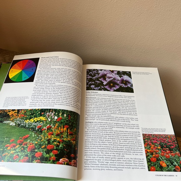Vintage Hardcover ILLUSTRATED ENCYCLOPEDIA OF GARDENING
ANNUALS Gardening  Book - Picture 7 of 11